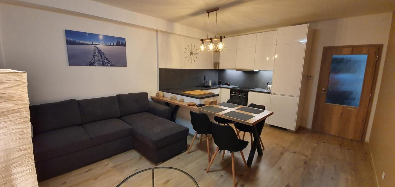 Apartman Nerudovka D 104, Finska Sauna, Garazove Stani Loučná pod Klínovcem Εξωτερικό φωτογραφία